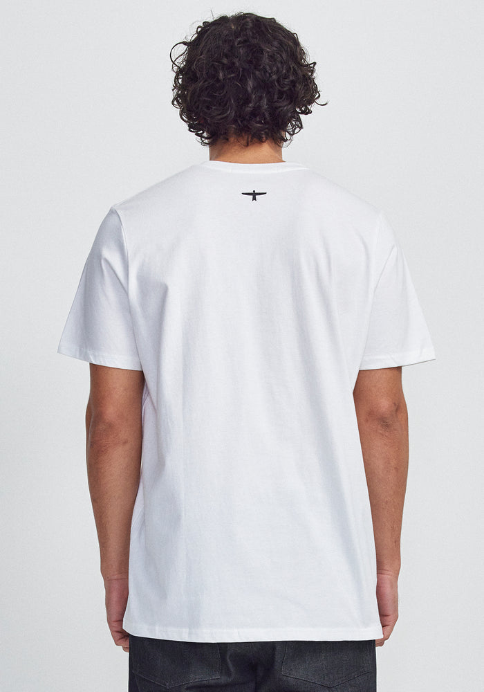 Mens Project U Tee - White/Black