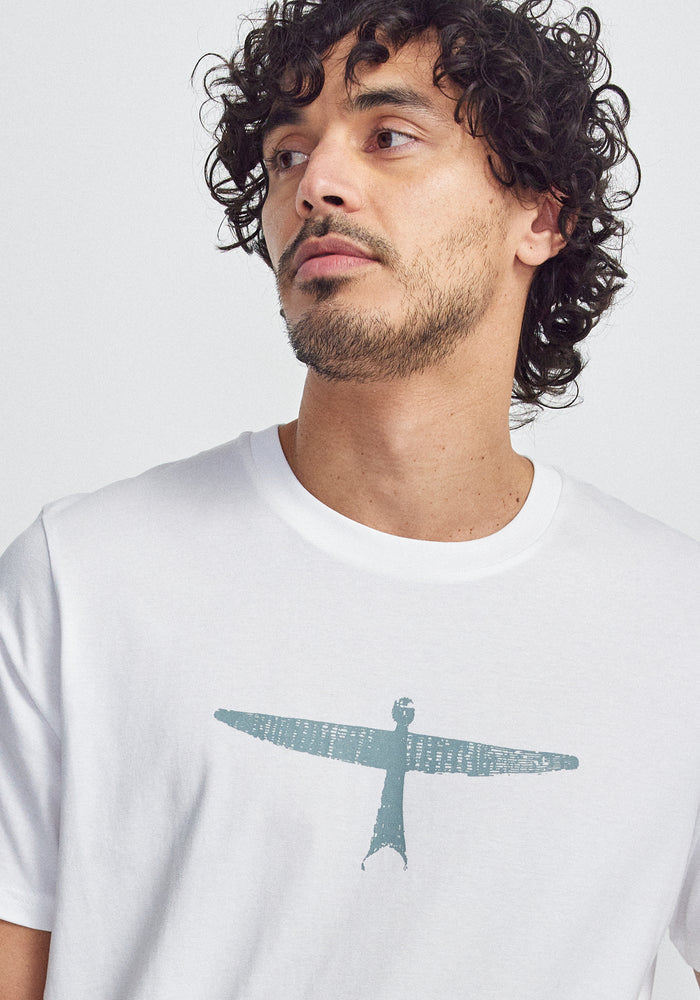 Mens Project U Tee - White/Sage