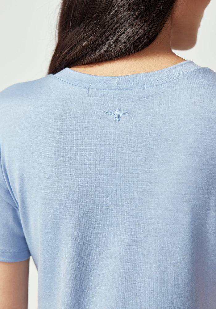 Merino Short Sleeve Tee - Cloudless