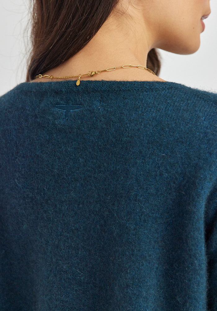 Michelle Sweater - Deep Teal