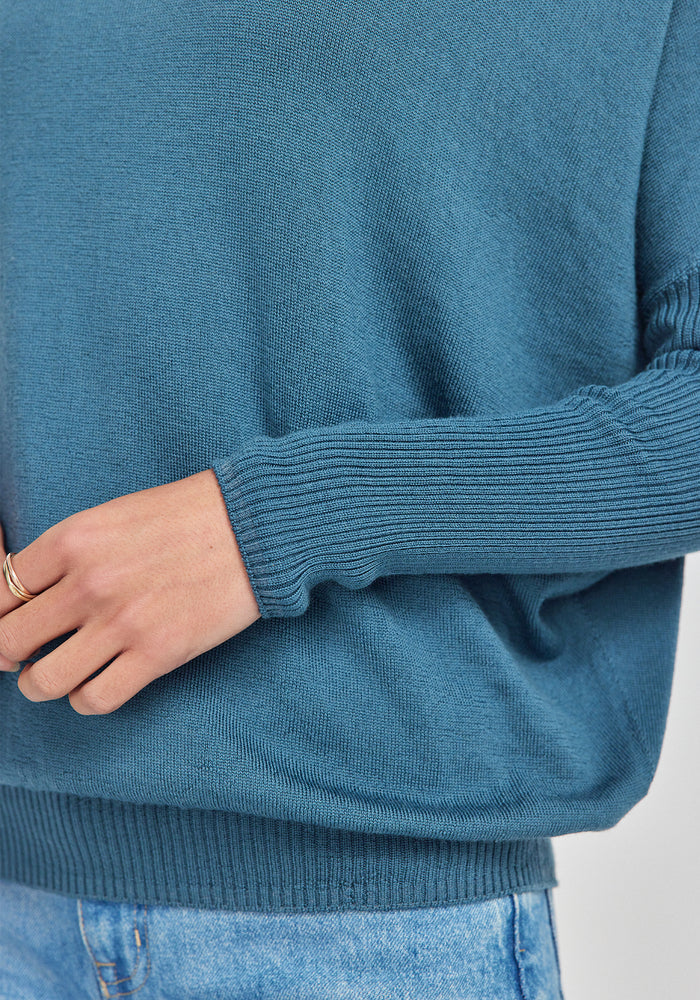 Mira Sweater - Ocean Mist