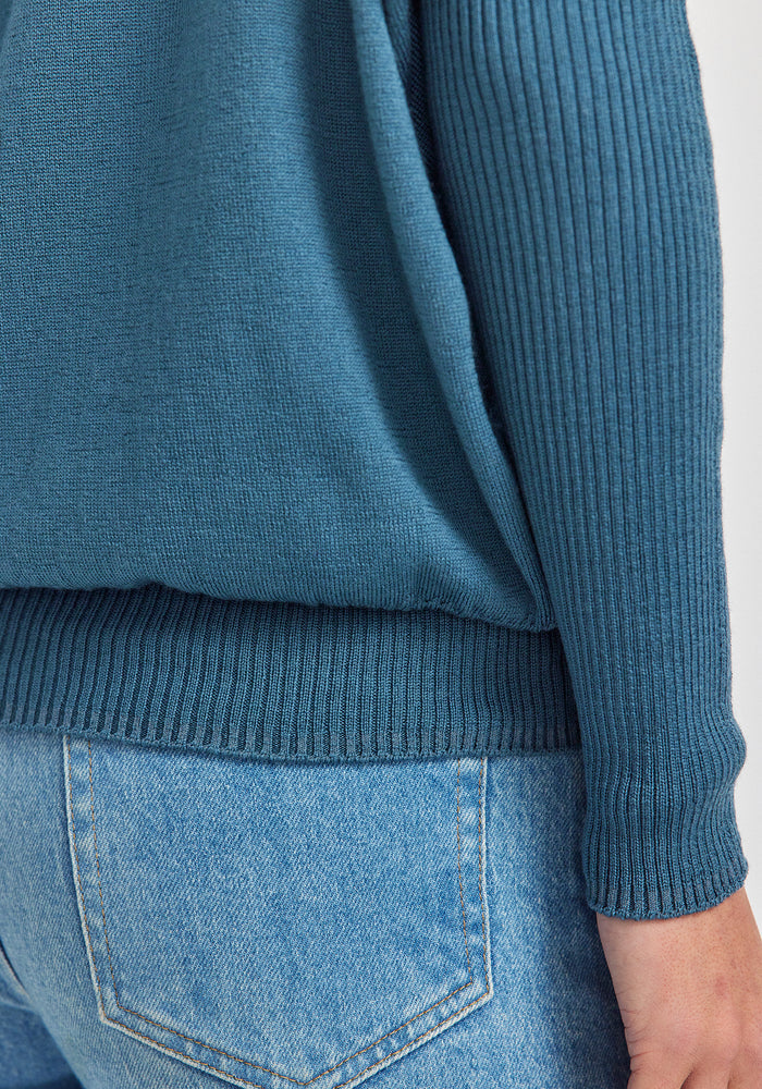 Mira Sweater - Ocean Mist