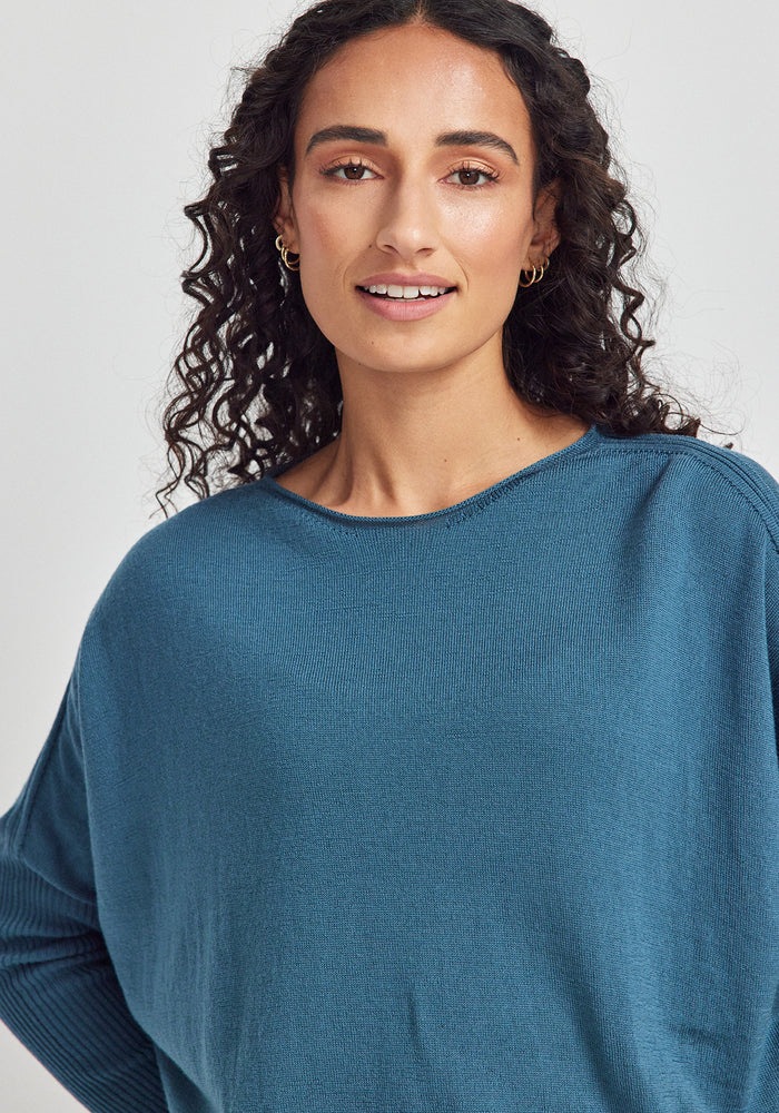 Mira Sweater - Ocean Mist