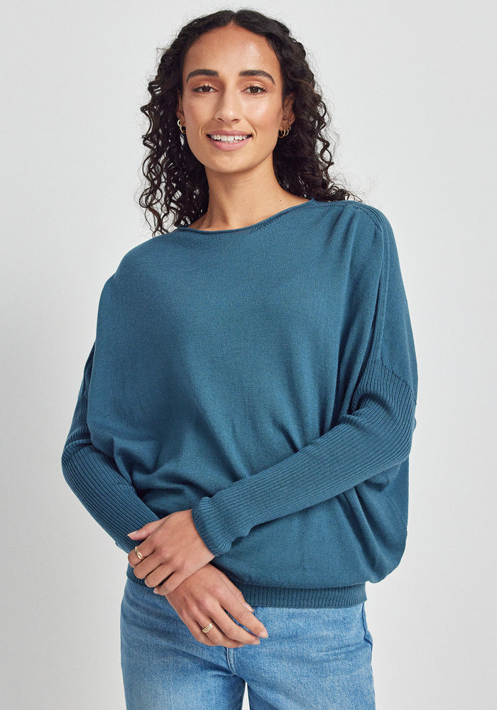 Mira Sweater - Ocean Mist