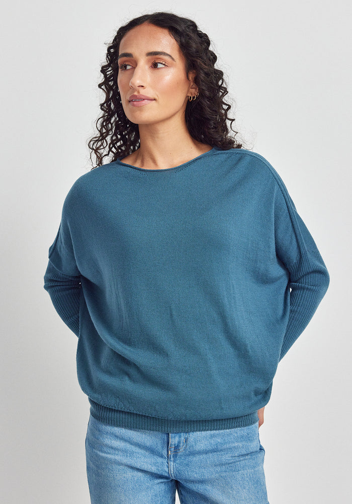 Mira Sweater - Ocean Mist
