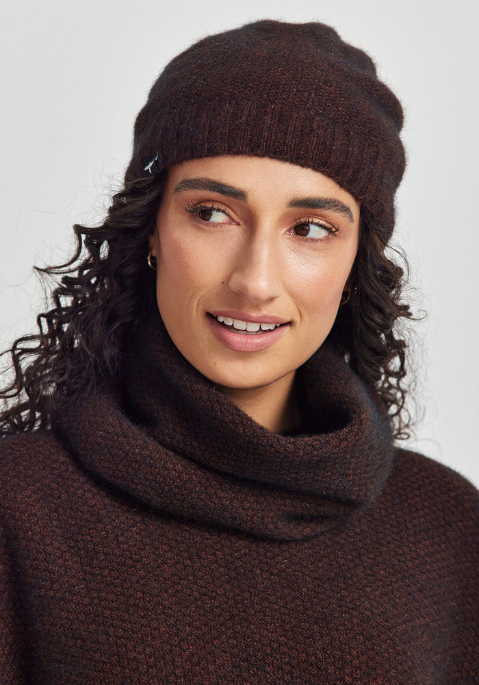 Moss Beanie - Cacao