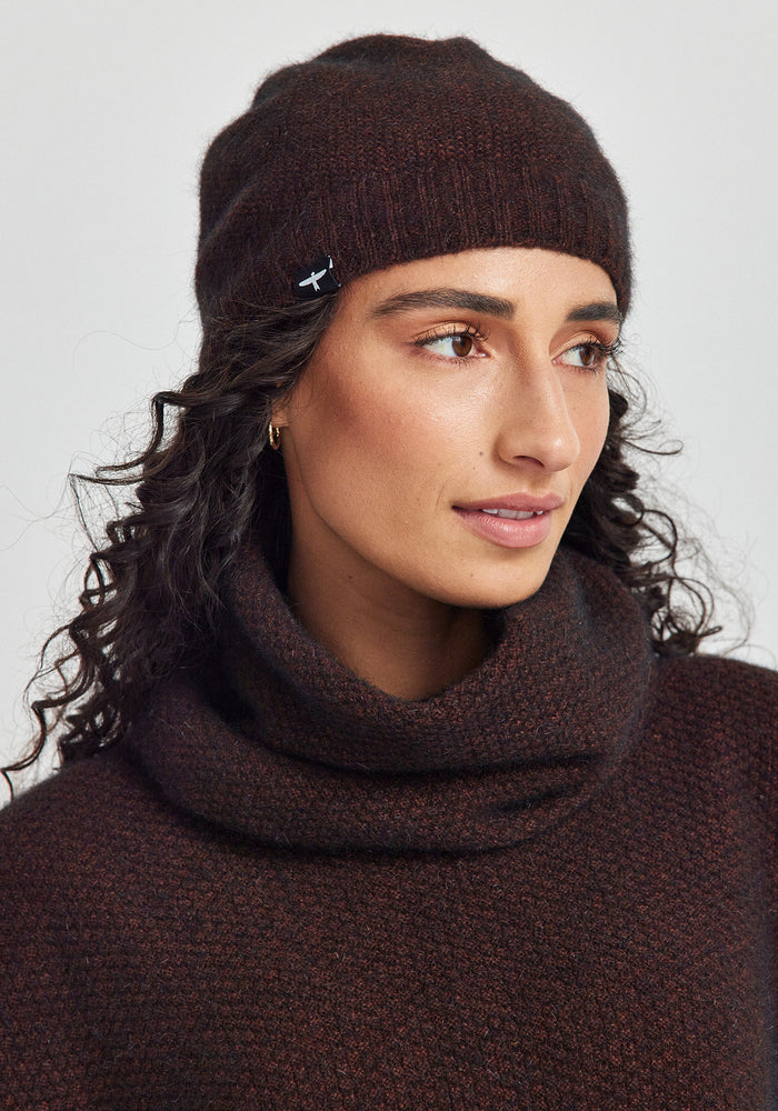 Moss Beanie - Cacao