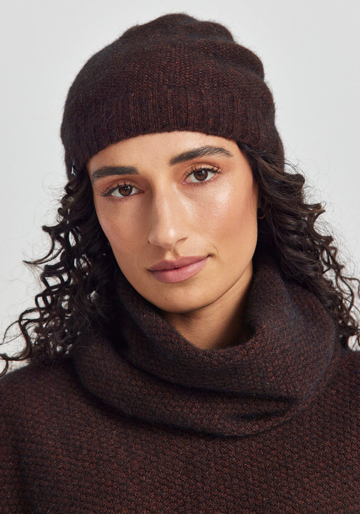 Moss Beanie - Cacao