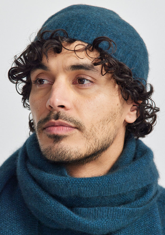 Moss Beanie - Deep Teal