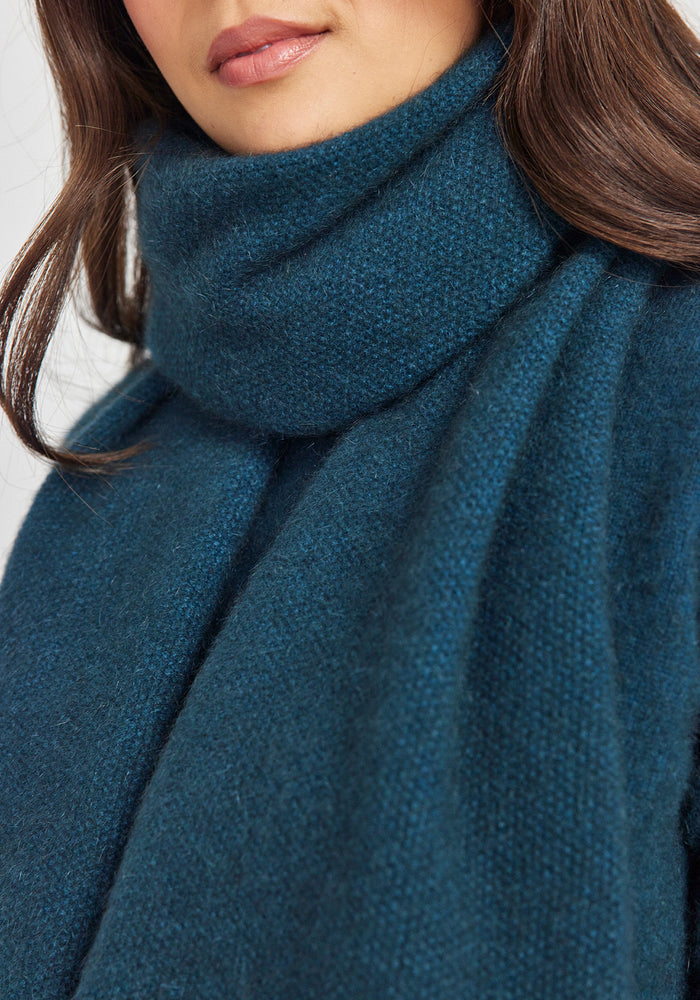Moss Scarf - Deep Teal