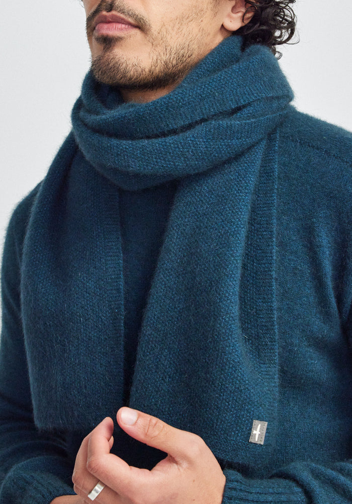 Moss Scarf - Deep Teal