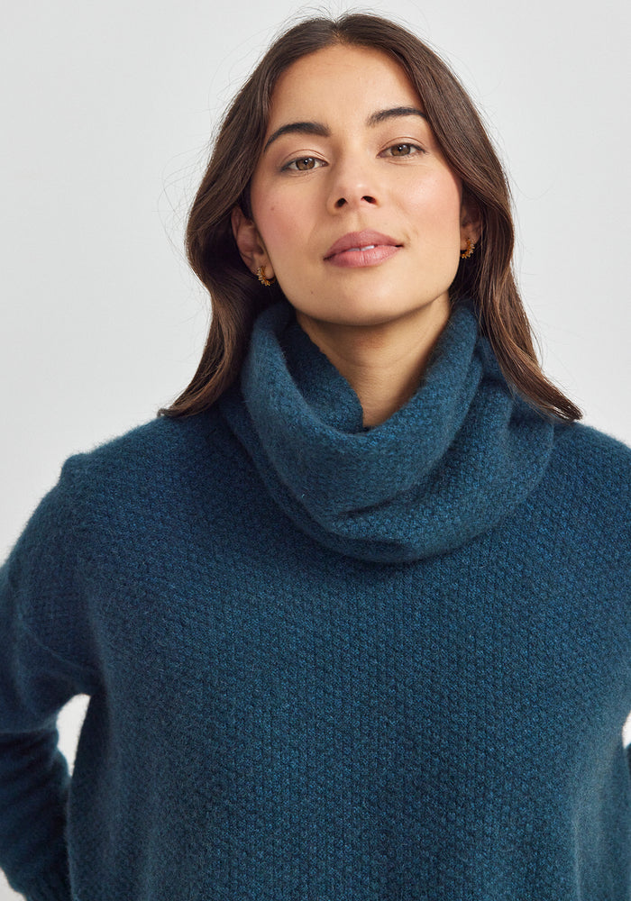 Moss Snood - Deep Teal