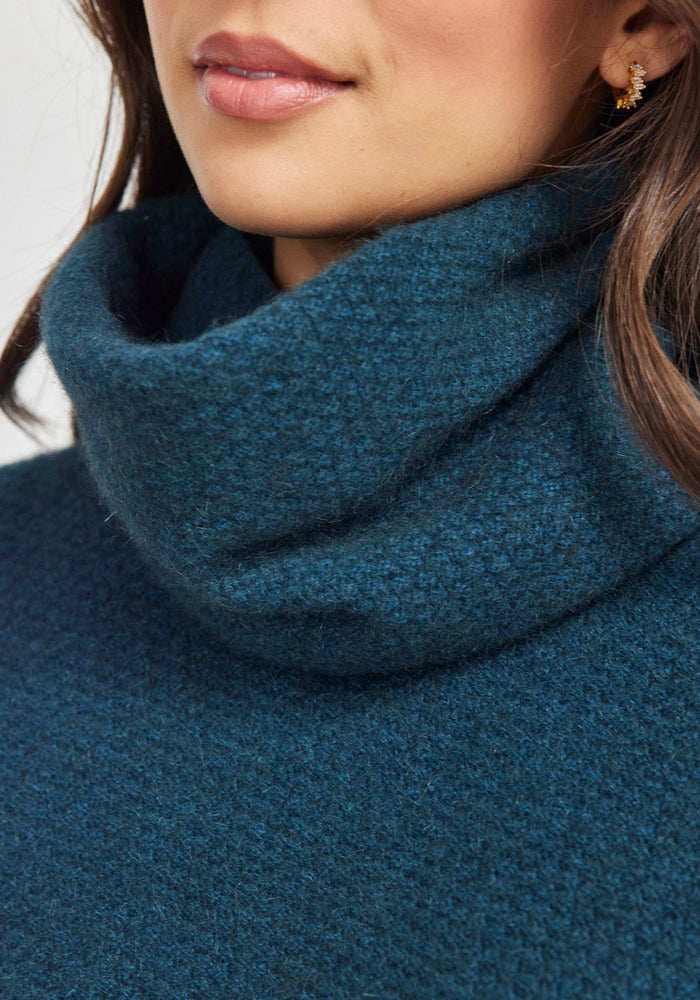 Moss Snood - Deep Teal