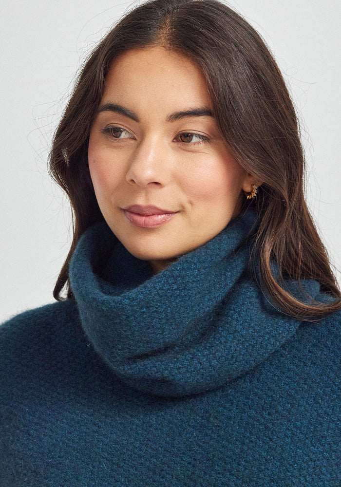 Moss Snood - Deep Teal