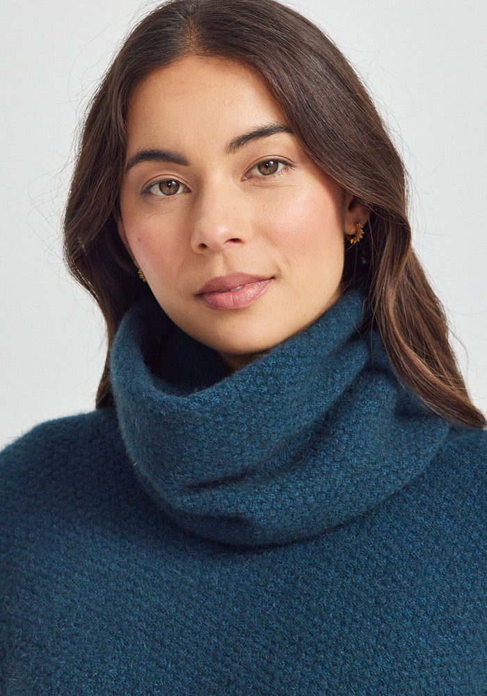 Moss Snood - Deep Teal