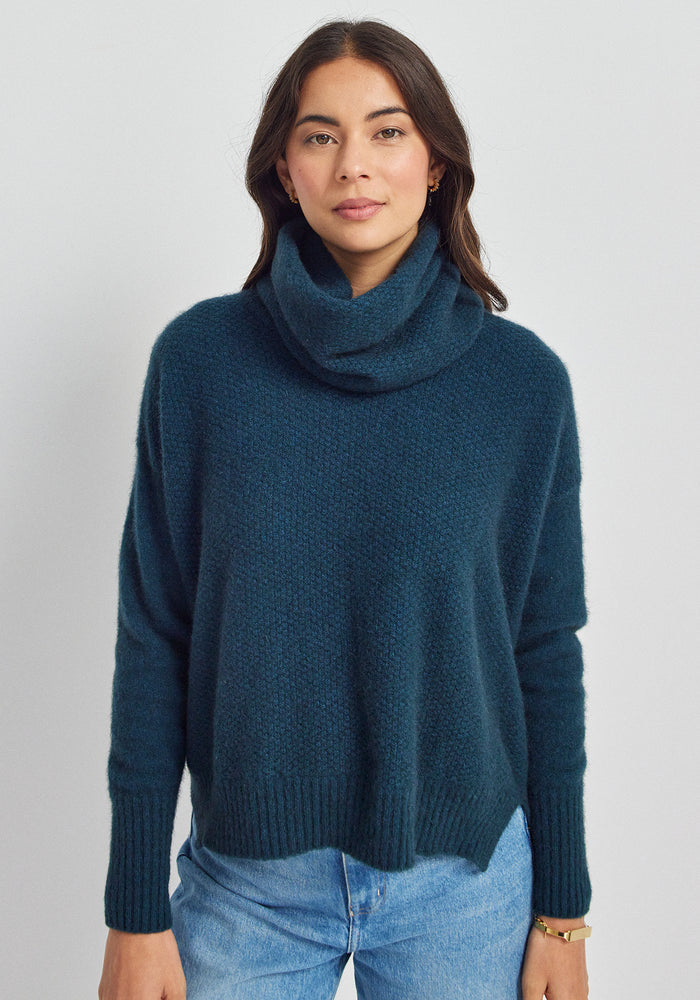 Moss Snood - Deep Teal