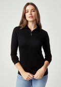 Mountainsilk Half Zip - Black