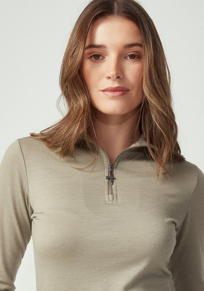 Mountainsilk Half Zip - Matcha