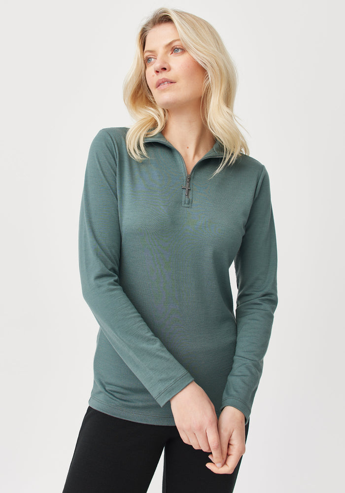 Mountainsilk Half Zip - Tuatara