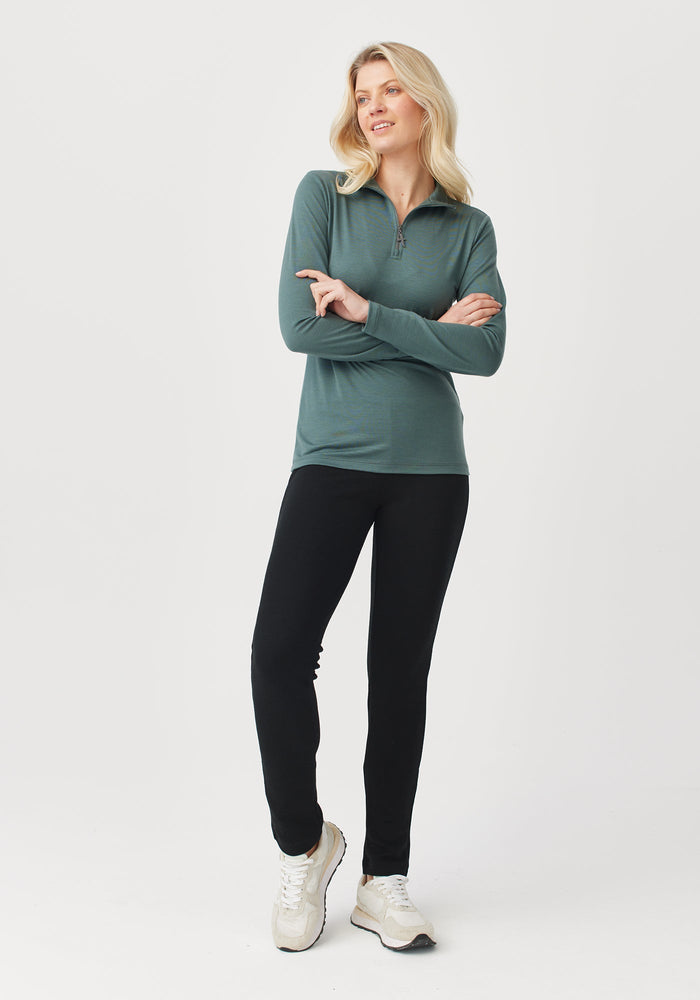 Mountainsilk Half Zip - Tuatara