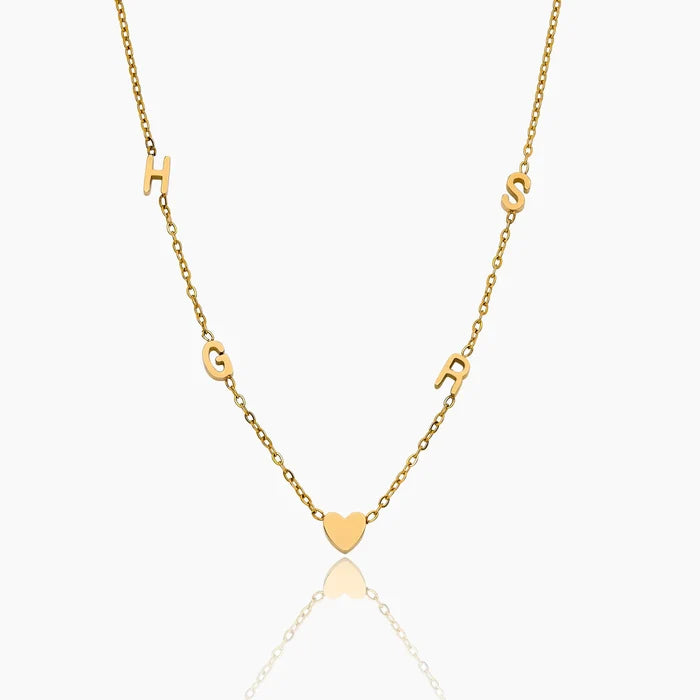 Multi Initial Necklace