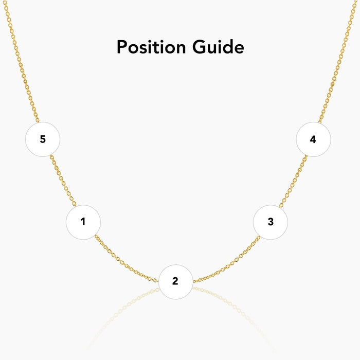 Multi Initial Necklace
