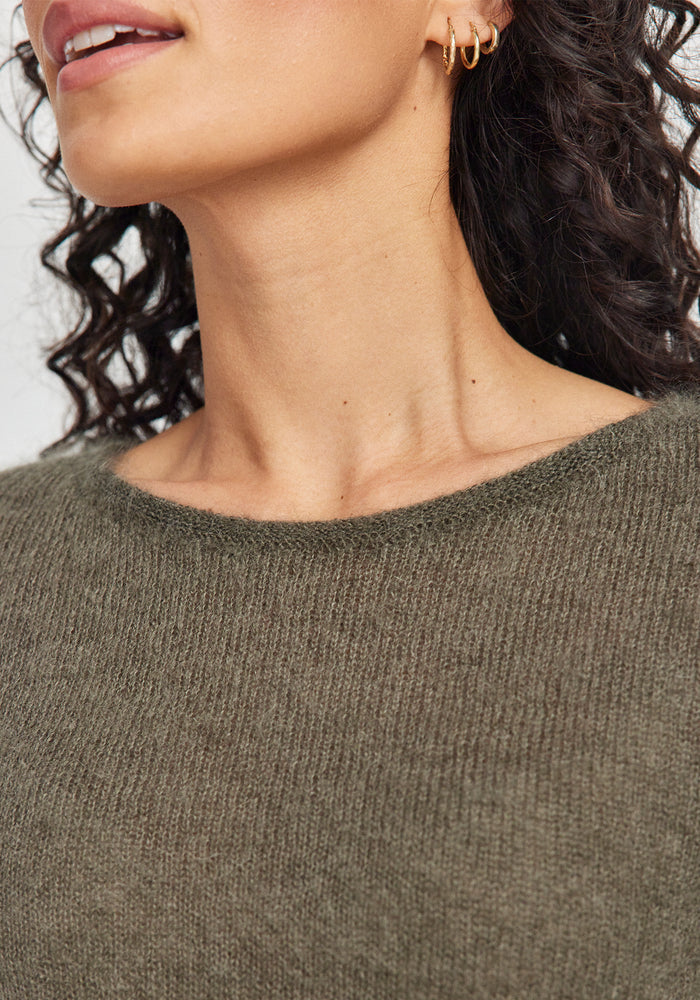 Muse Sweater - Olive Grove