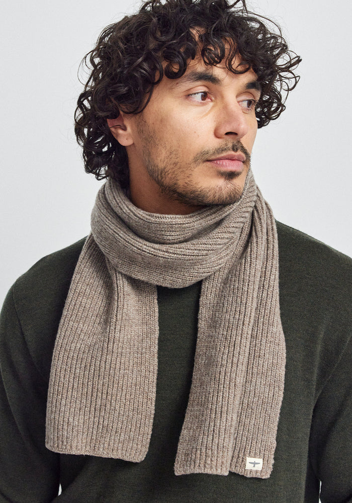 Natural Scarf - Totara/Cobblestone