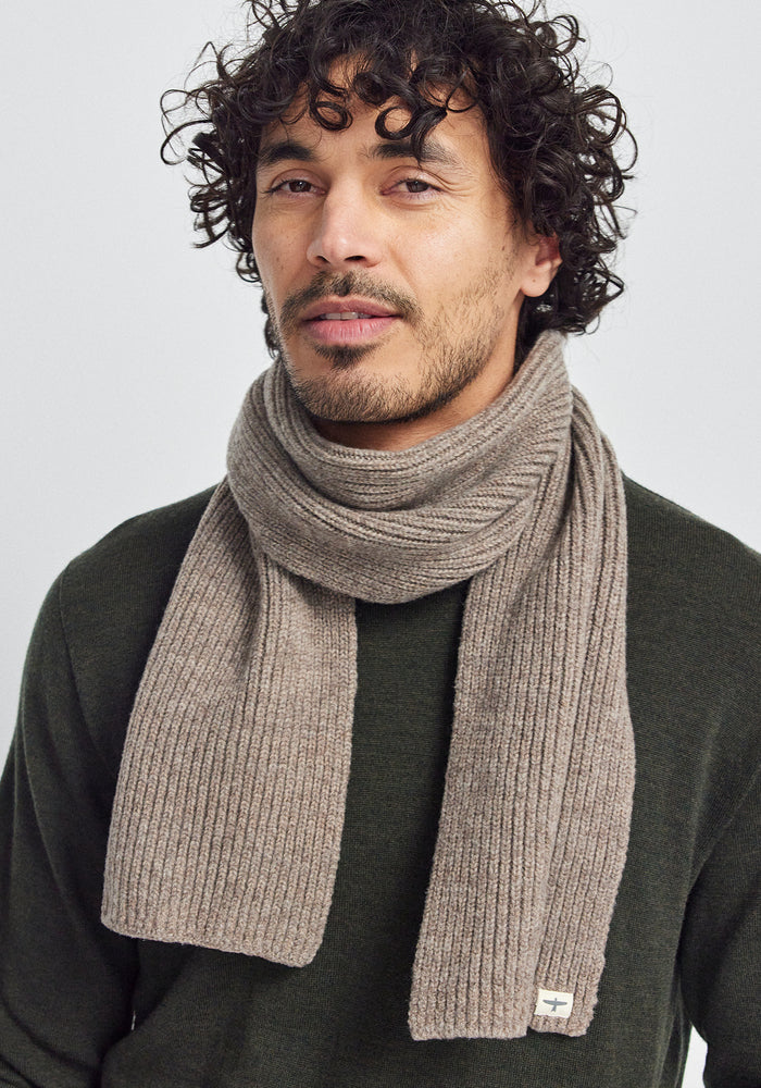 Natural Scarf - Totara/Cobblestone