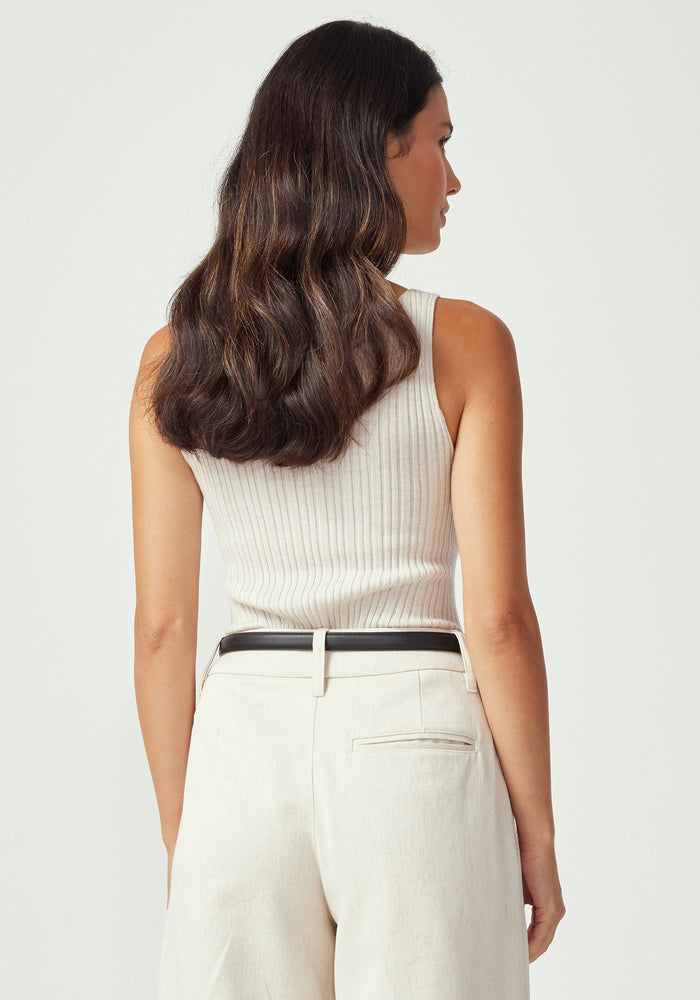 Nura Singlet - Ecru