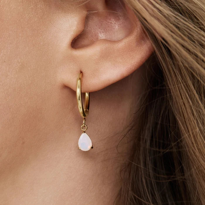 Opal Drop Earrings