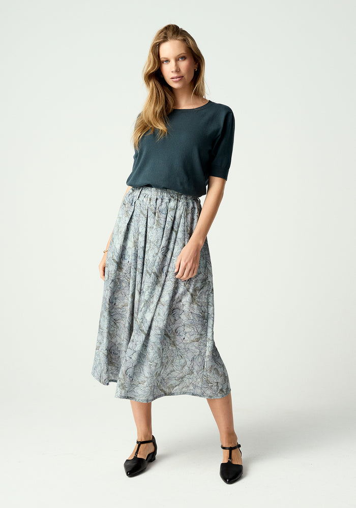 Paisley Skirt - Dappled Bloom