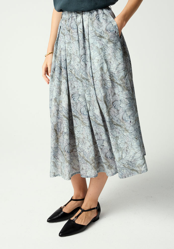 Paisley Skirt - Dappled Bloom