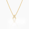 Pavé Initial Necklace