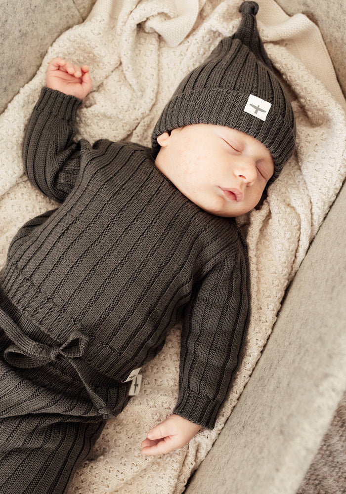 Pepi Knitted Hat - Bay Leaf