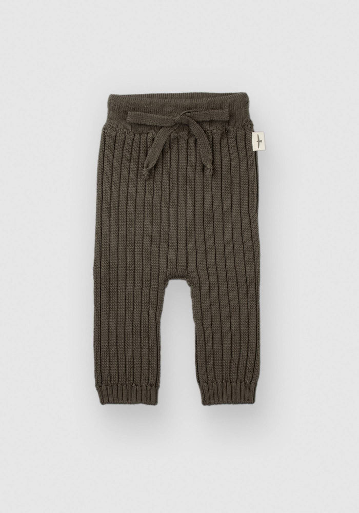 Pepi Ribbed Pants - Bay Leaf
