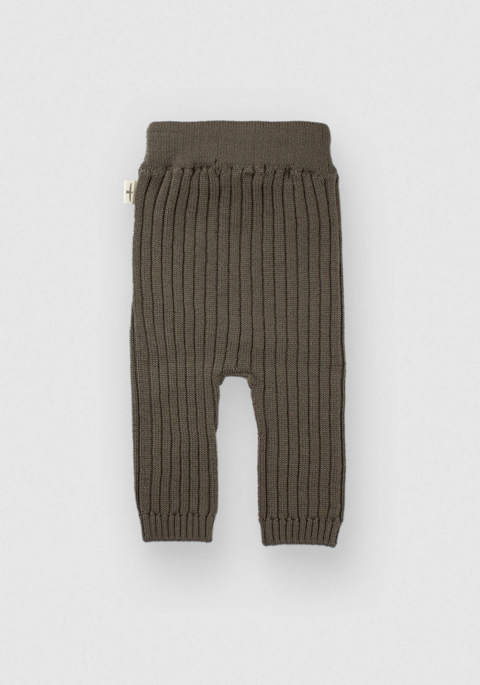 Pepi Ribbed Pants - Bay Leaf