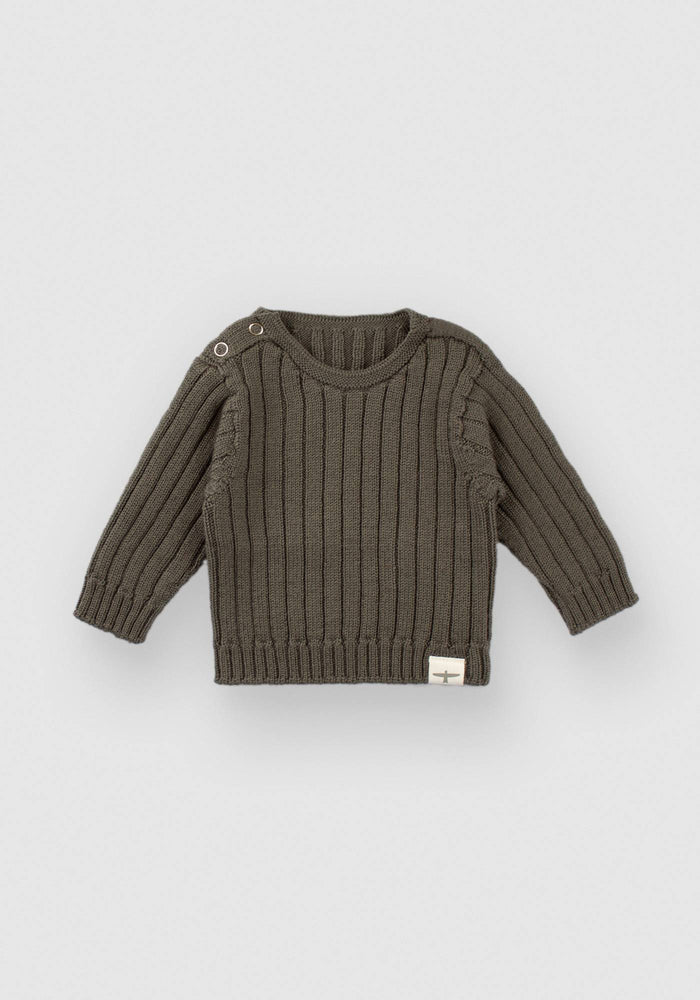 Pepi Ribbed Top - Bay Leaf