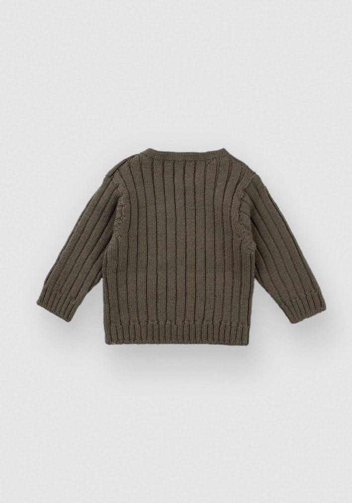 Pepi Ribbed Top - Bay Leaf
