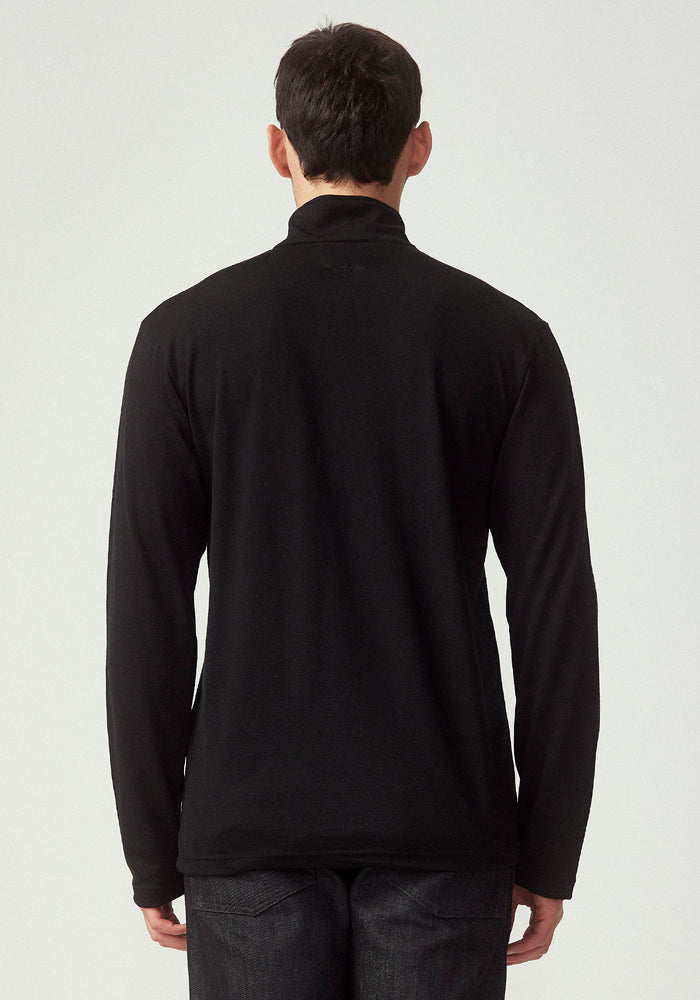 Pua Zip Shirt - Black