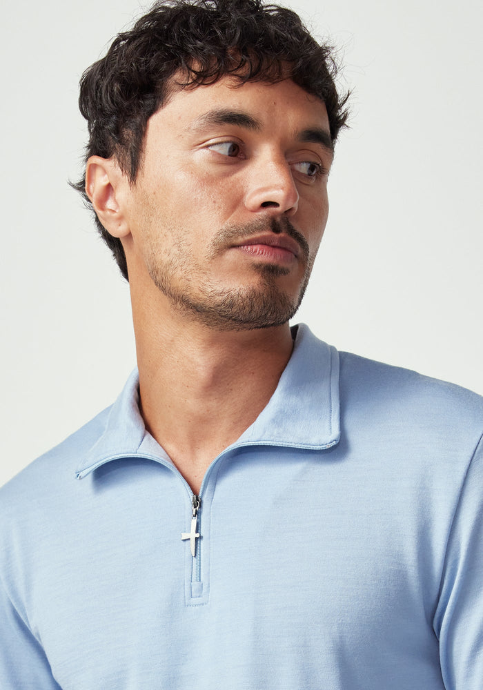 Pua Zip Shirt - Cloudless