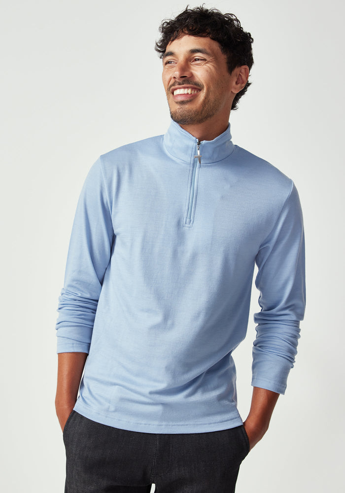 Pua Zip Shirt - Cloudless
