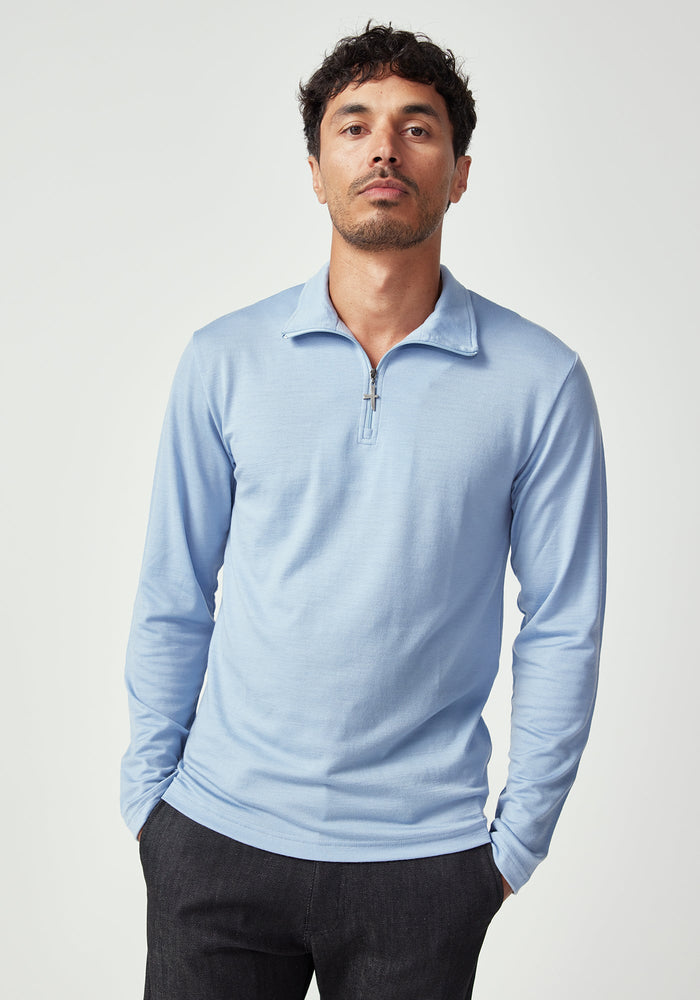 Pua Zip Shirt - Cloudless
