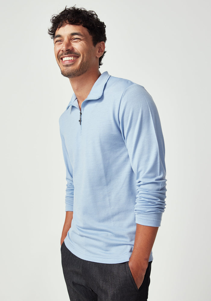 Pua Zip Shirt - Cloudless
