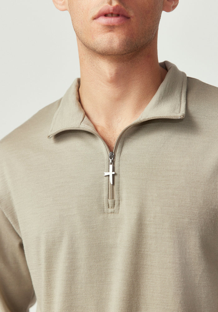 Pua Zip Shirt - Matcha