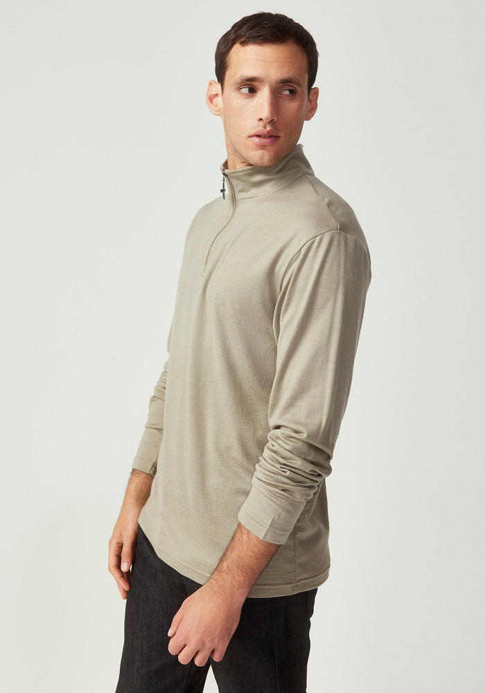 Pua Zip Shirt - Matcha