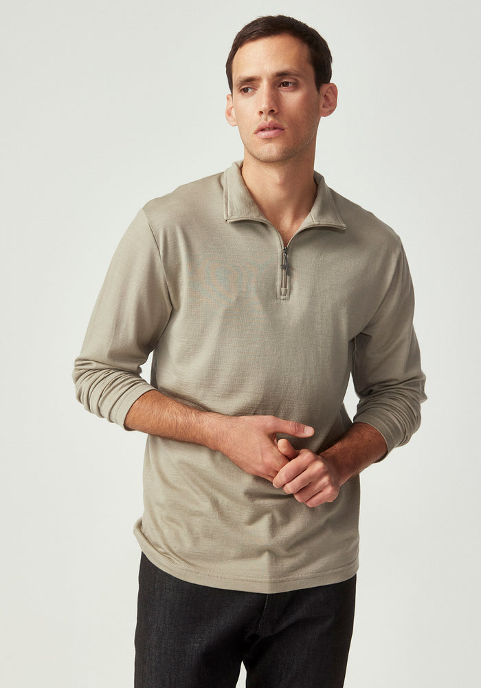 Pua Zip Shirt - Matcha