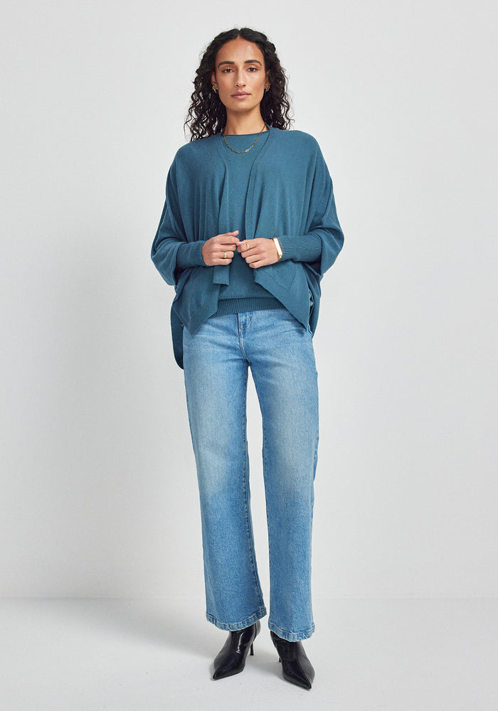 Queen Bee Jacket - Ocean Mist