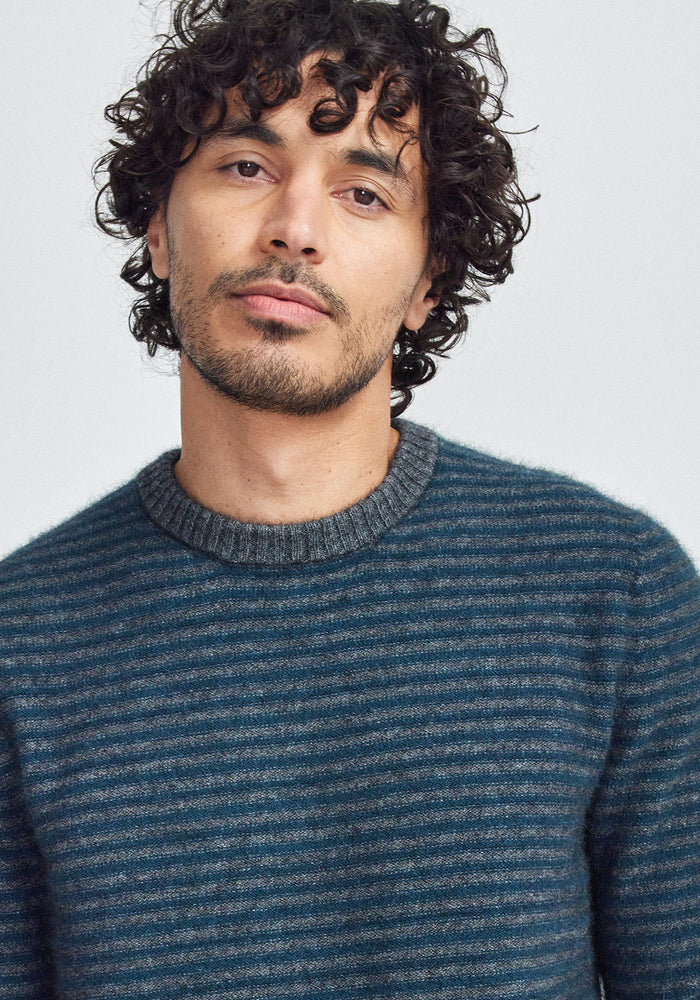 Ranger Sweater - Deep Teal/Slate