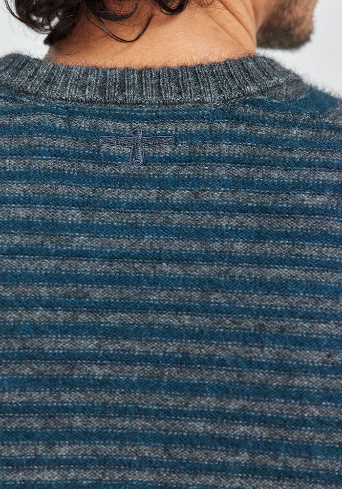Ranger Sweater - Deep Teal/Slate